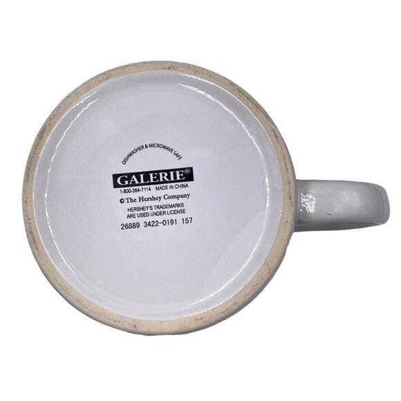 Galerie Mug Hershey’s Chocolate Oversized Christmas Santa Claus 5" - Picture 4 of 8